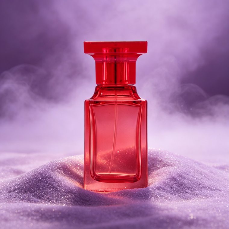 Special Shape glass perfume bottle