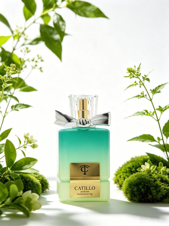 Special Shape glass perfume bottle