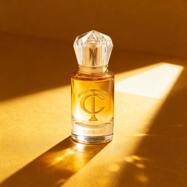 Special Shape glass perfume bottle