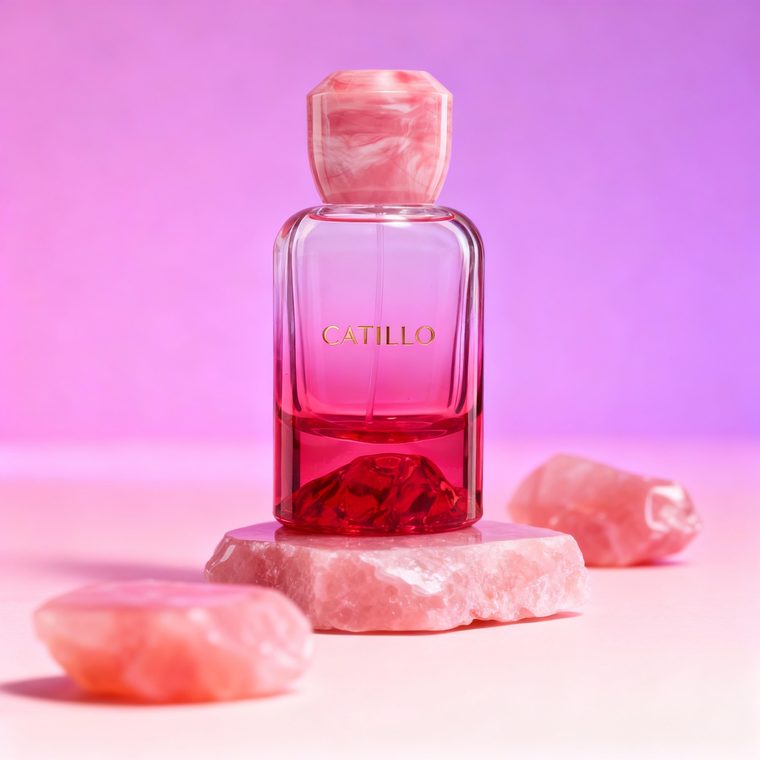 Special Shape glass perfume bottle