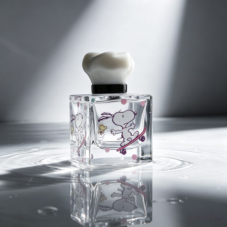 Special Shape glass perfume bottle