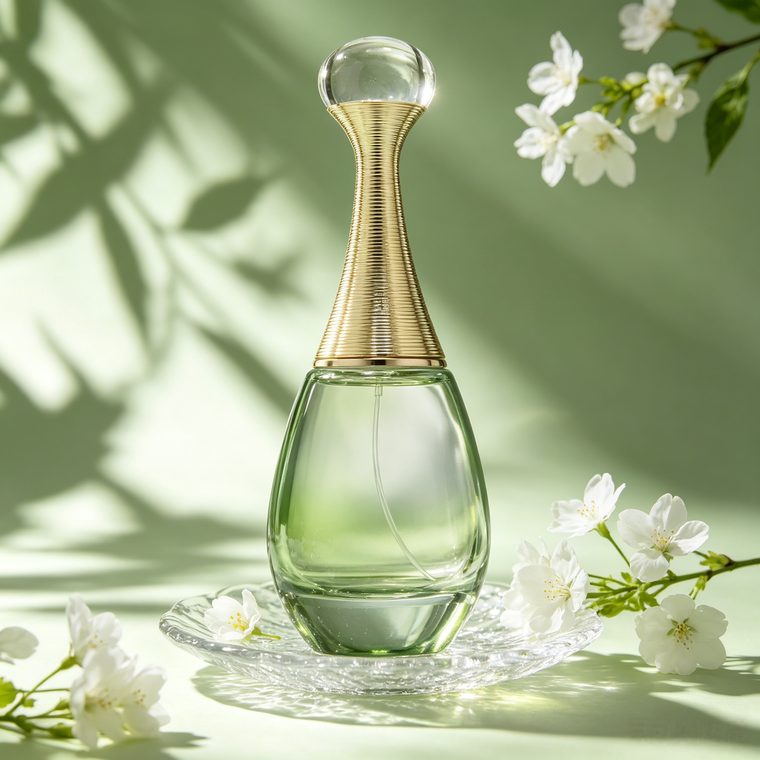 Special Shape glass perfume bottle