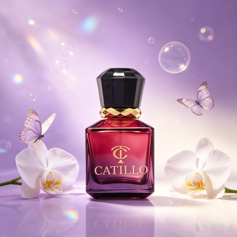 Square Bottle glass perfume bottle