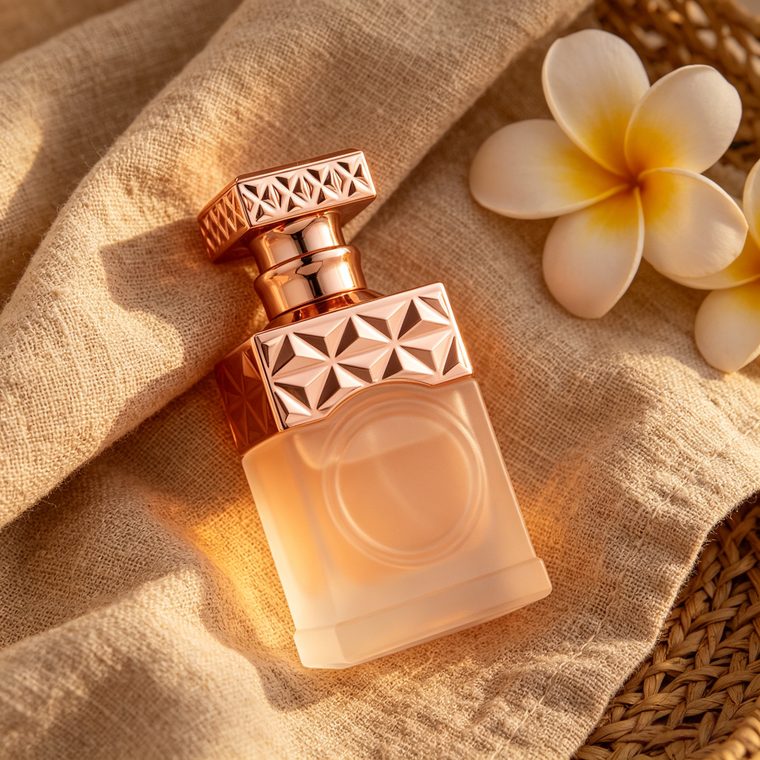 Square Bottle glass perfume bottle