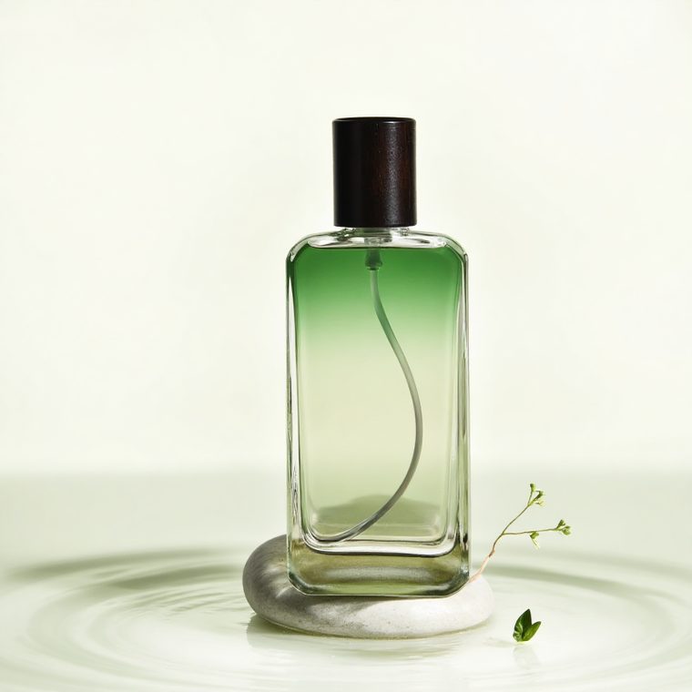 Square Bottle glass perfume bottle