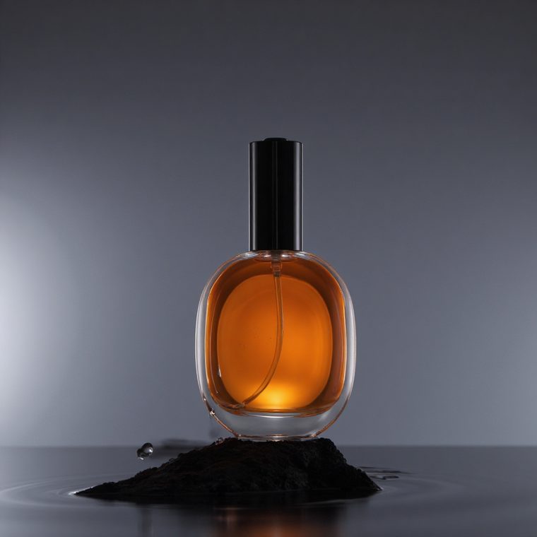 Square Bottle glass perfume bottle