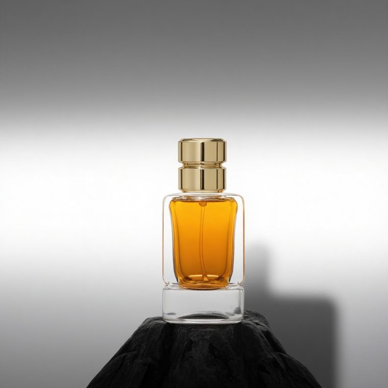 Square Bottle glass perfume bottle