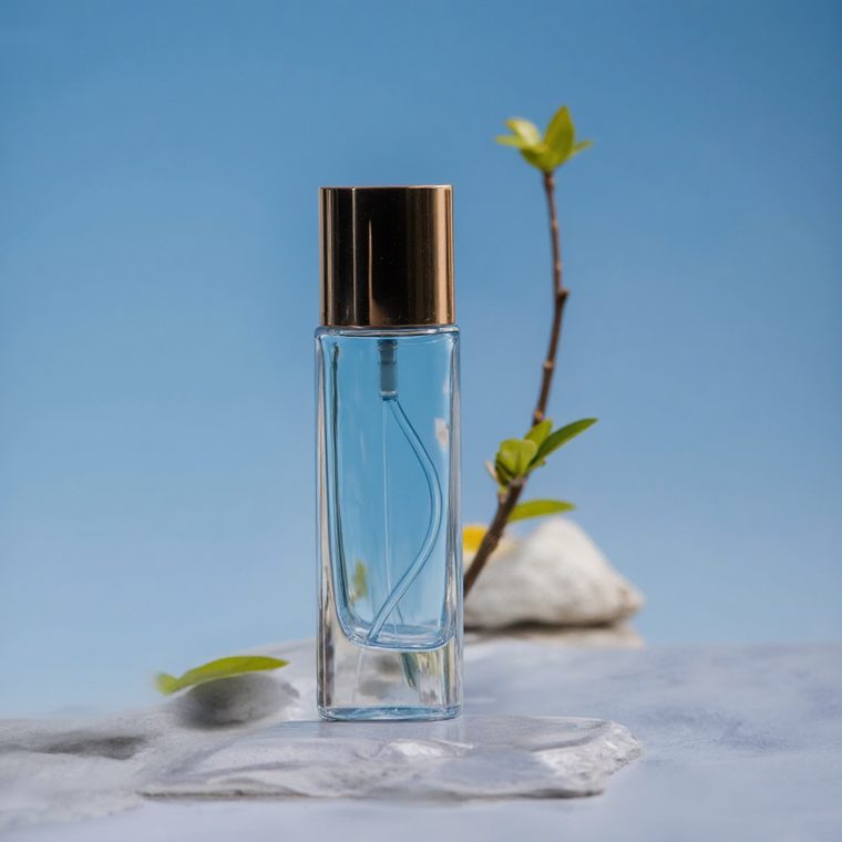 Square Bottle glass perfume bottle