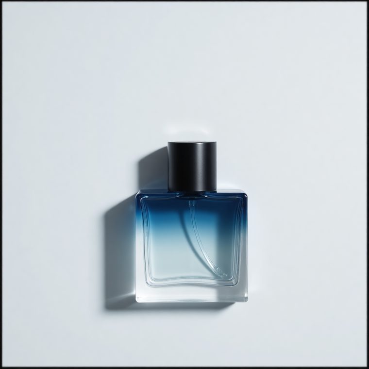 Square Bottle glass perfume bottle