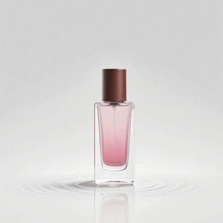 Square Bottle glass perfume bottle
