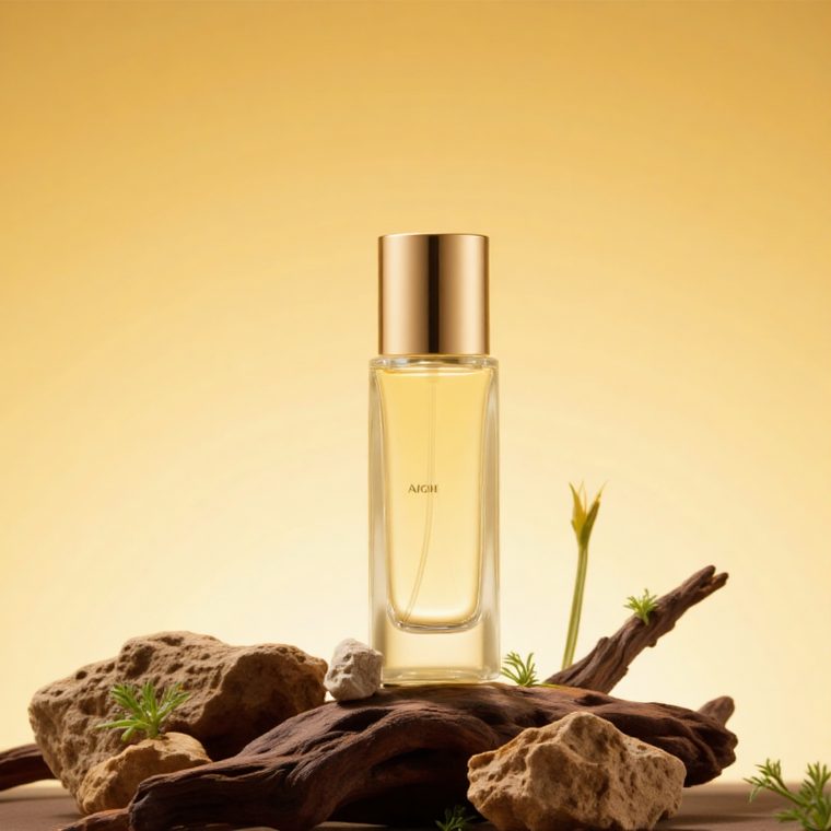 Square Bottle glass perfume bottle