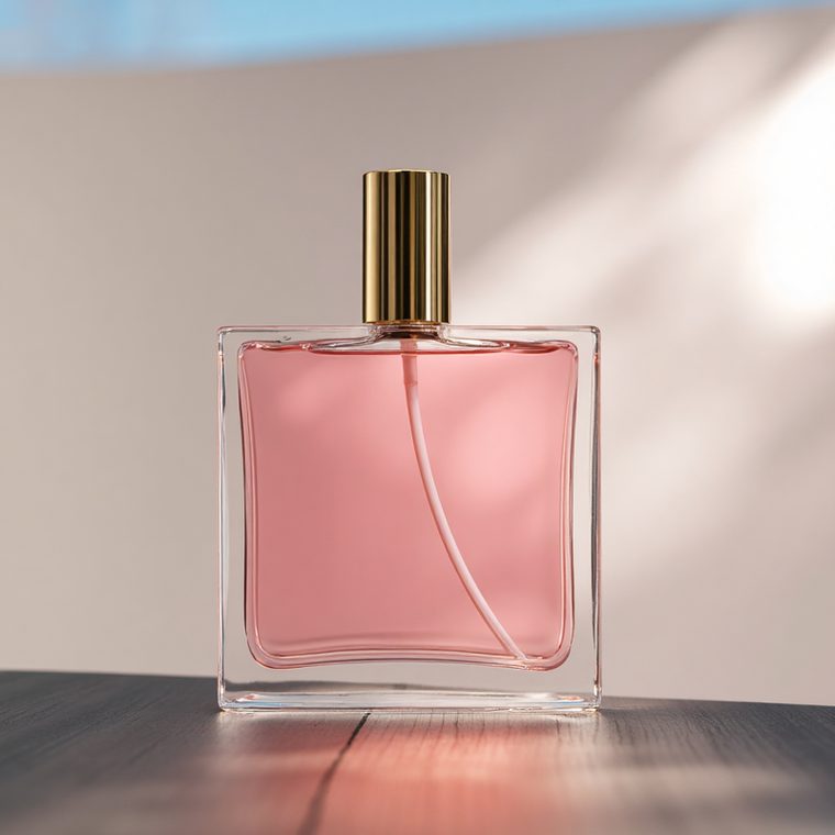 Square Bottle glass perfume bottle