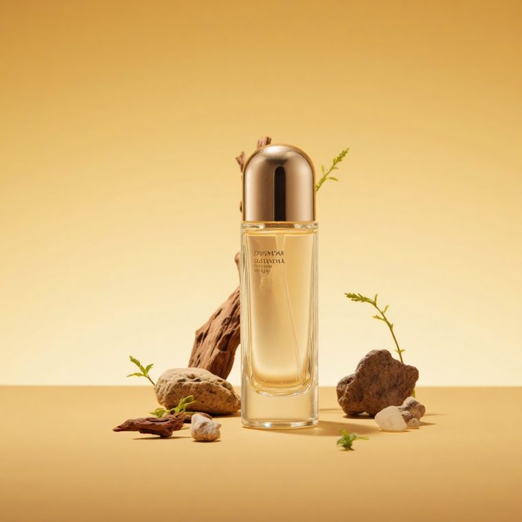 Square Bottle glass perfume bottle