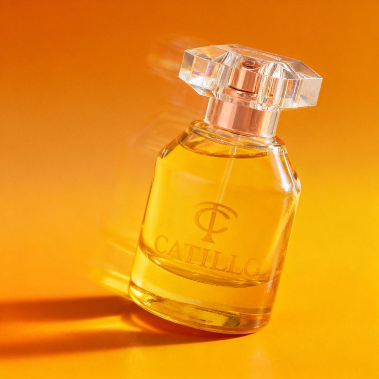 Square Bottle glass perfume bottle