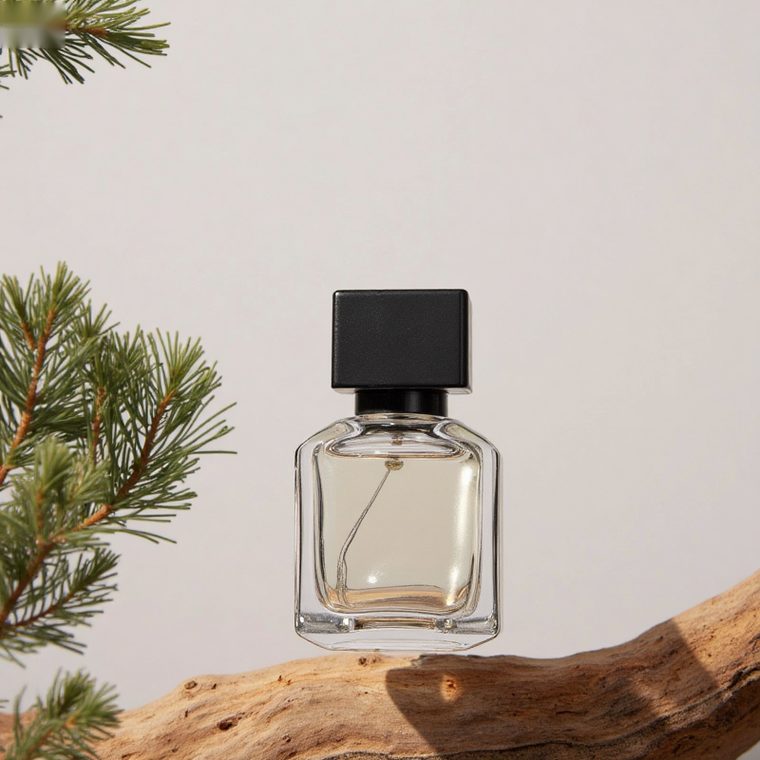 Square Bottle glass perfume bottle