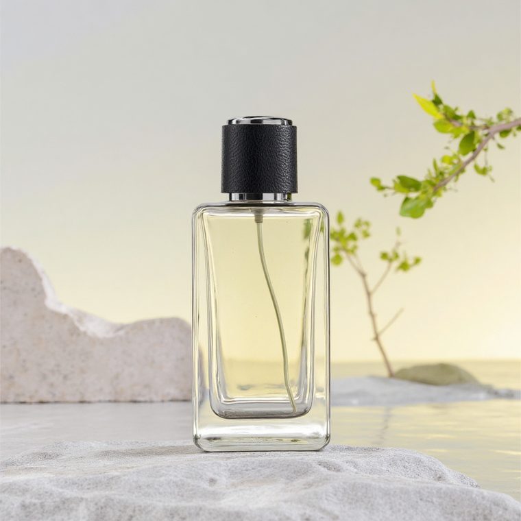 Square Bottle glass perfume bottle
