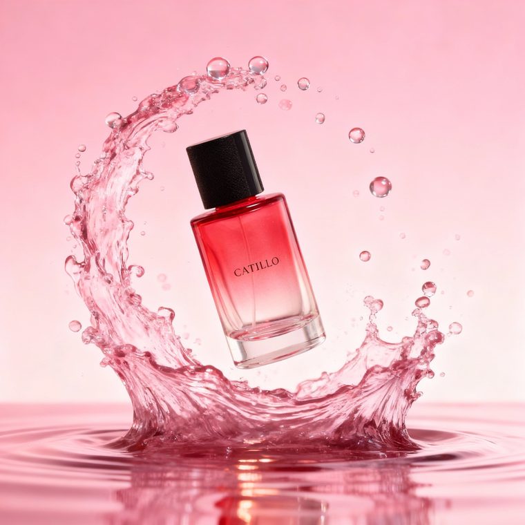 Square Bottle glass perfume bottle