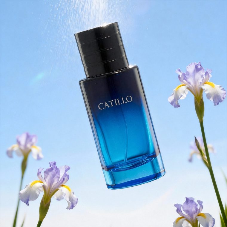 Square Bottle glass perfume bottle
