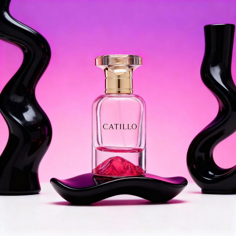 Square Bottle glass perfume bottle