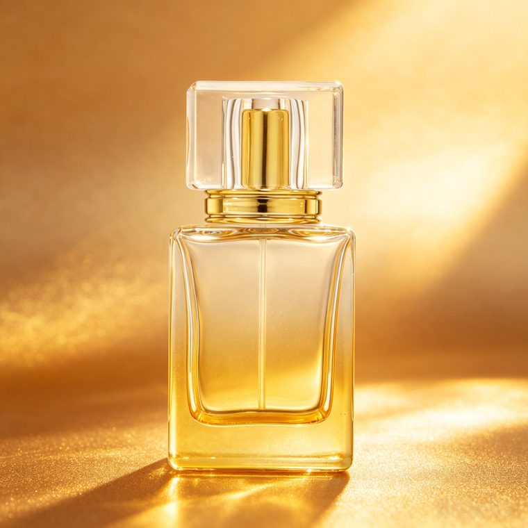 Square Bottle glass perfume bottle