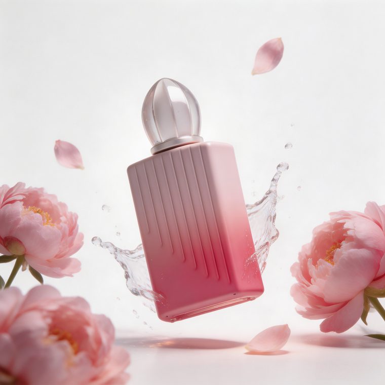 Square Bottle glass perfume bottle